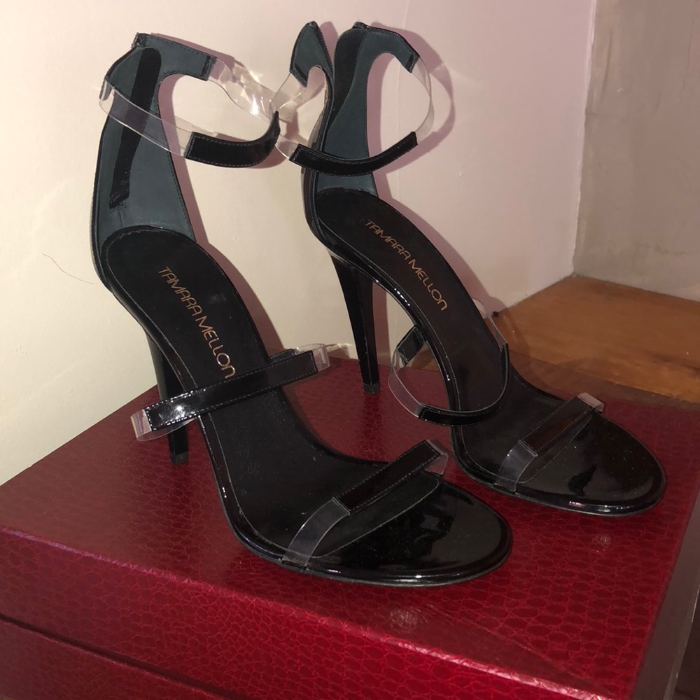 Tamara Mellon strapy heels/sandals - Picture 2 of 4